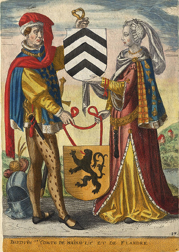 Baudouin V de Hainaut et Marguerite d'Alsace